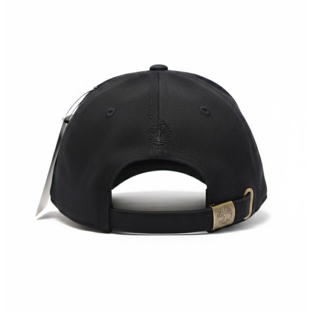 Timberland Soundview Embroidered canvas Baseball Cap – Black